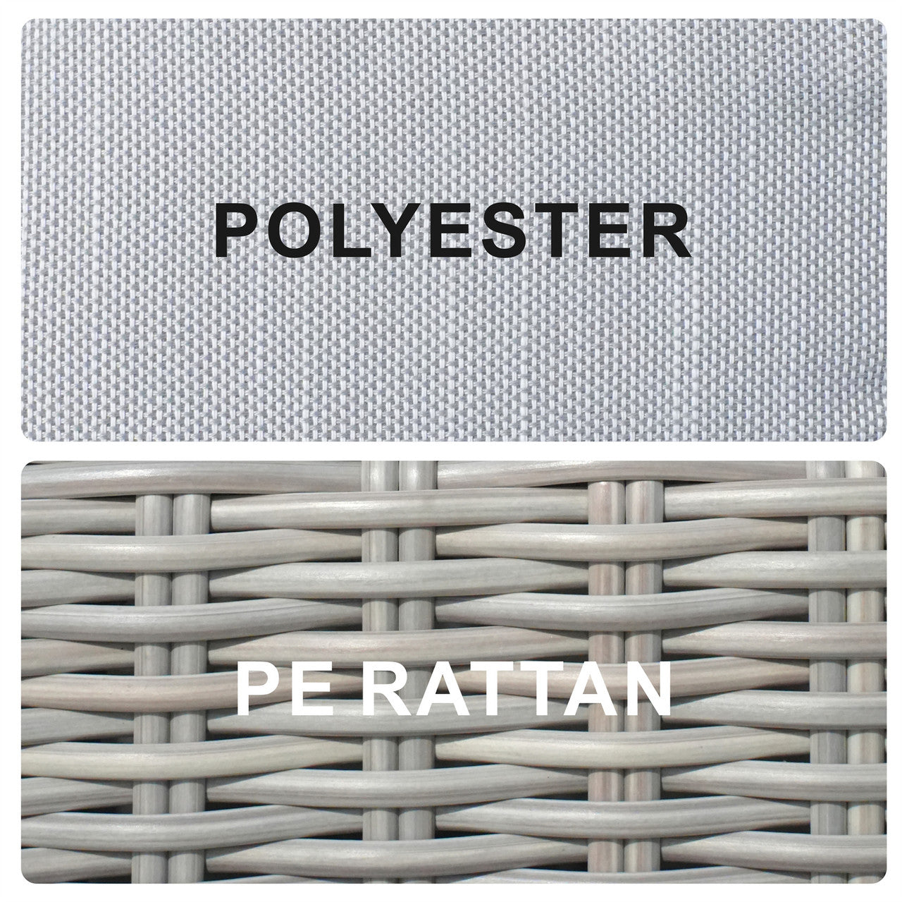 Details Patio Chairs - 2 Pieces Outdoor Rattan Chairs
