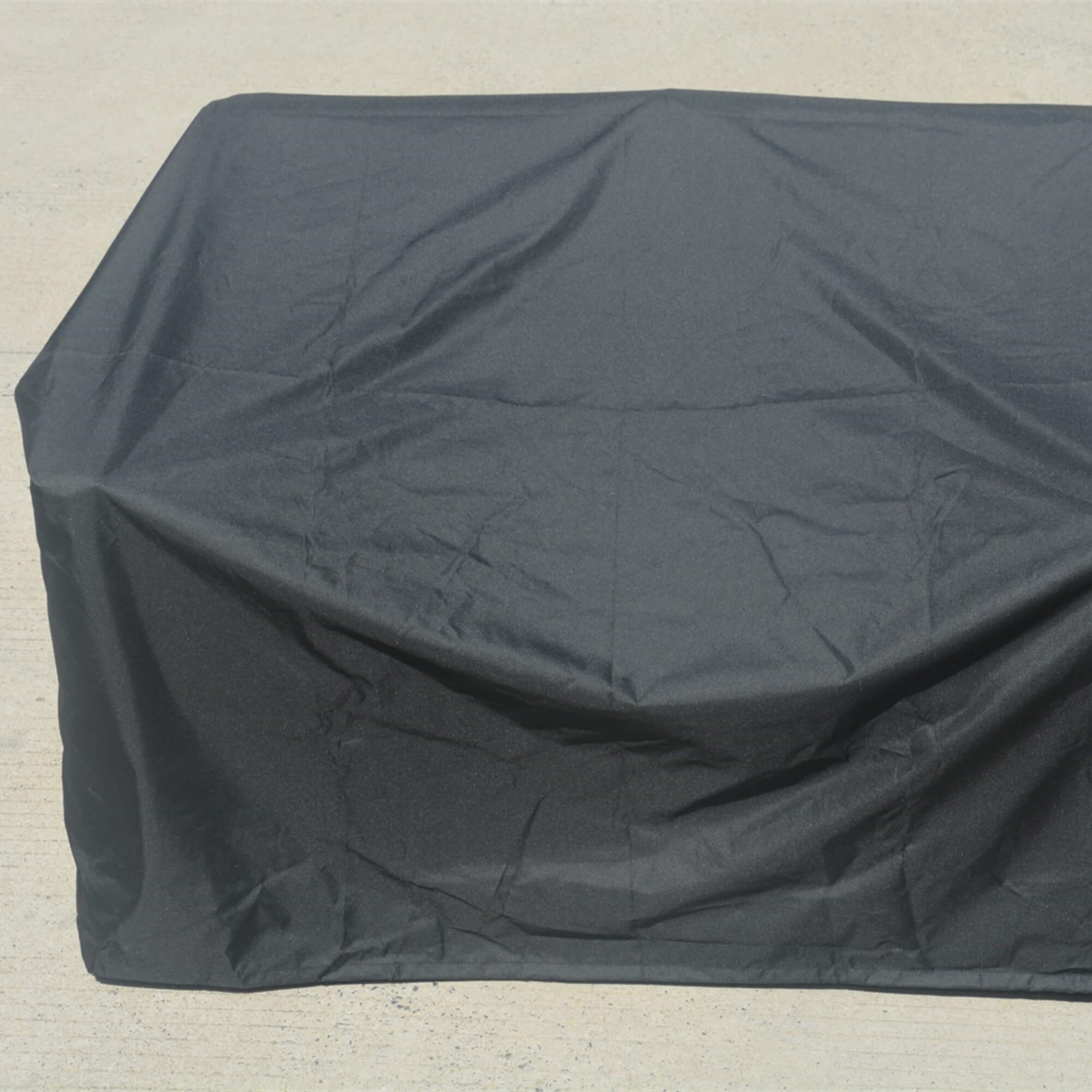 Beige Outdoor Waterproof Sofa Cover – 88.2" × 32.7" × 33.1" Heavy-Duty Polyester with PVC Coating (RC-02)