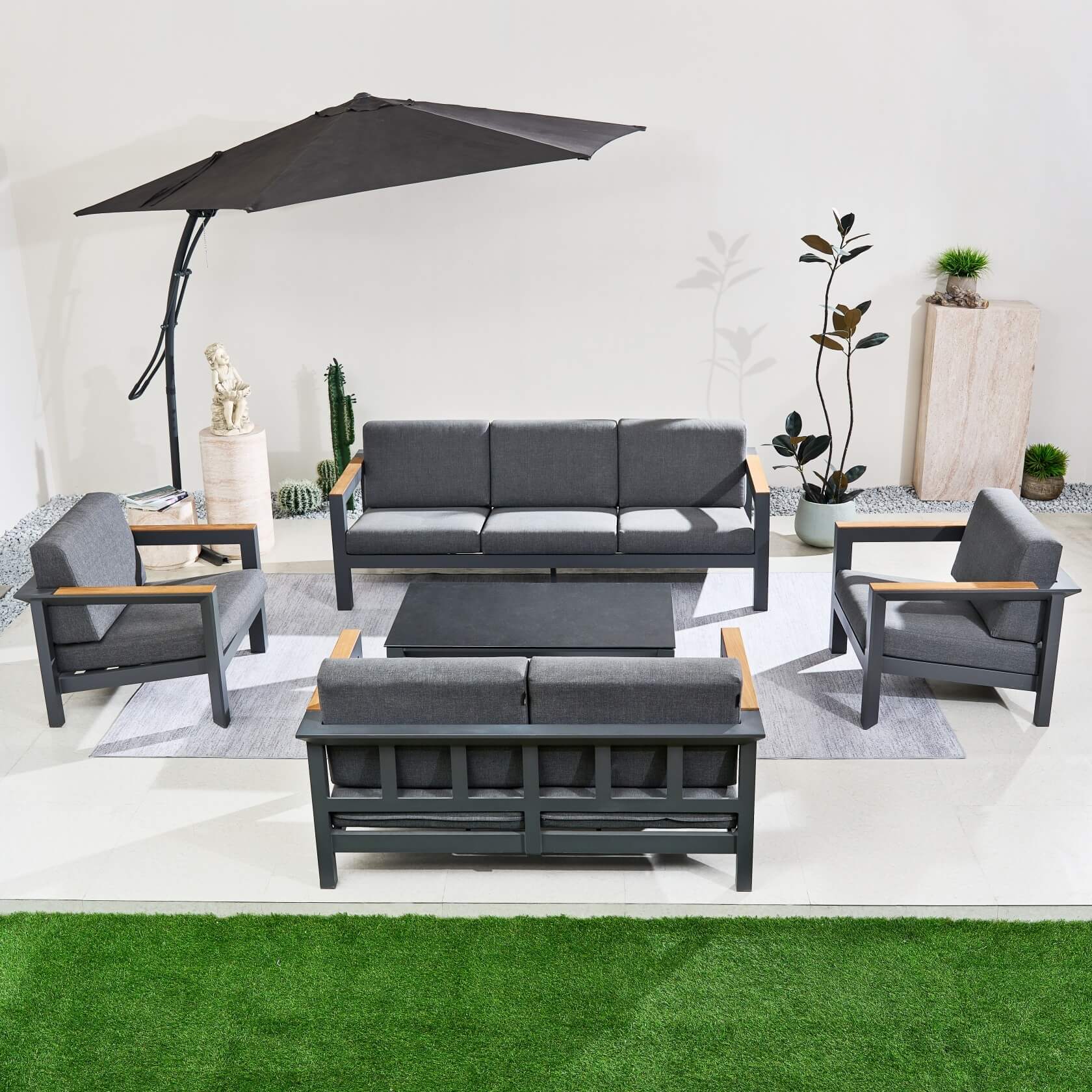 Seville Outdoor Sofa Set – 4/5/7 Seat Options (PAS-2326)