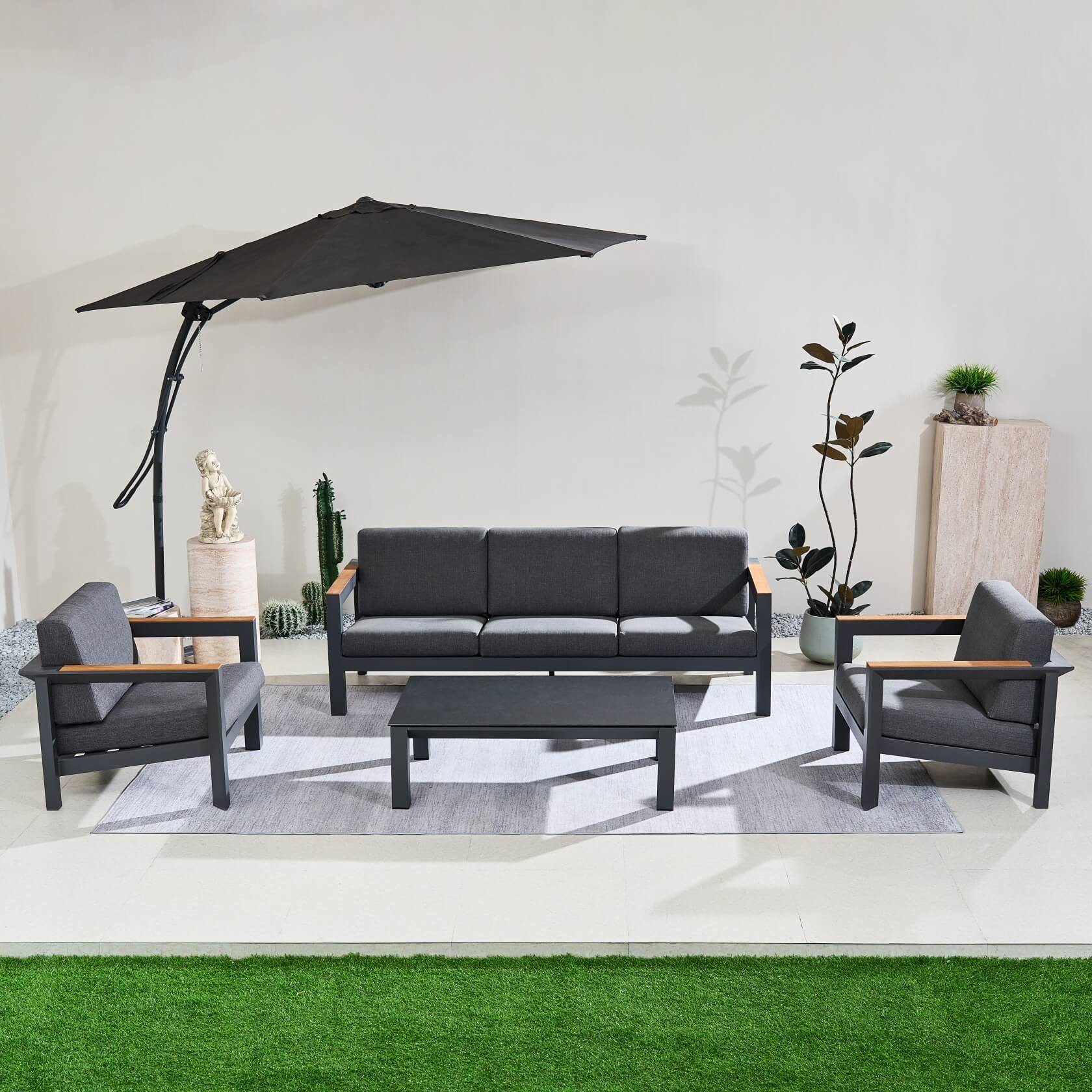 Seville Outdoor Sofa Set – 4/5/7 Seat Options (PAS-2326)