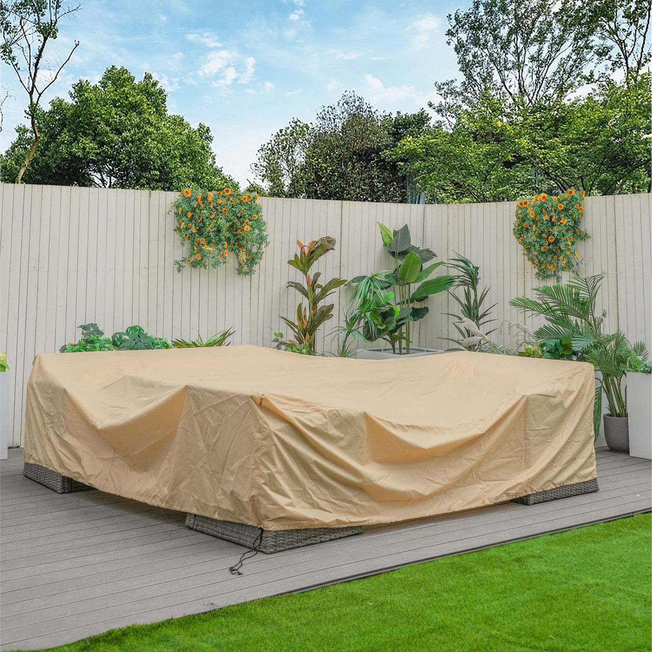 Square Rain Cover of RC-1120 Beige
