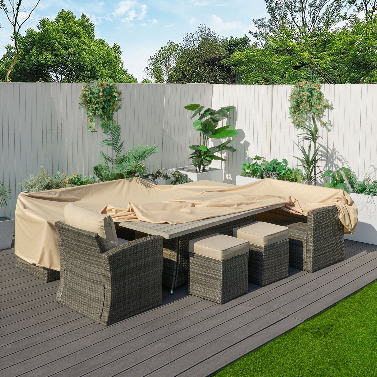 Direct Wicker Square Rain Cover of RC-1120  from Direct Wicker