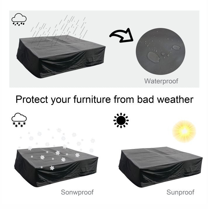 Direct Wicker Square Rain Cover of RC-1120  from Direct Wicker