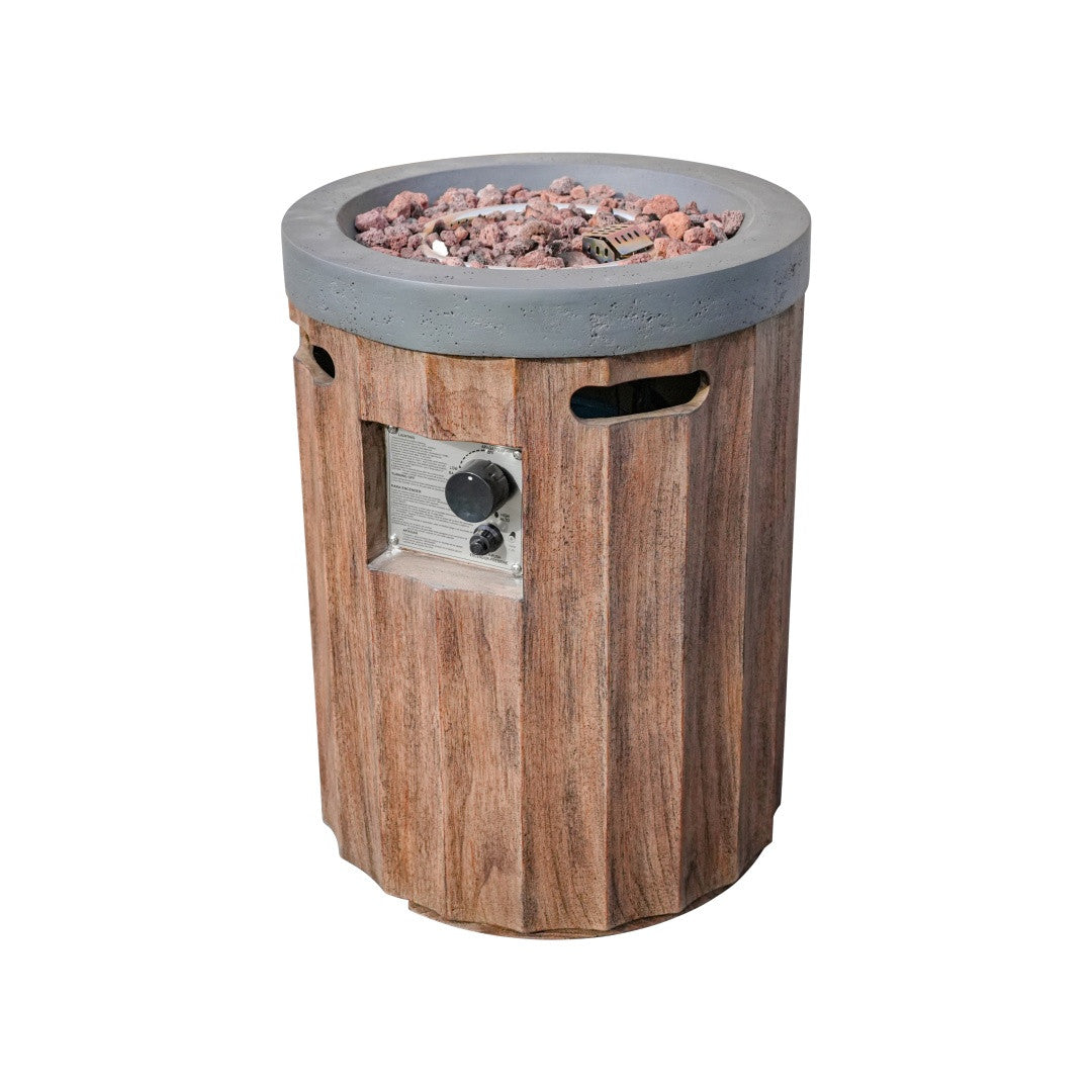 Direct Wicker Two-Color Vertical Wood Grain Effect Heater PAG-2352