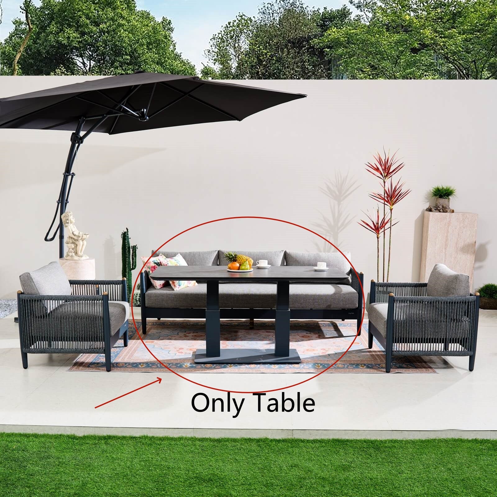 Numa-Style Nord Rising Dining Table & Coffee Table